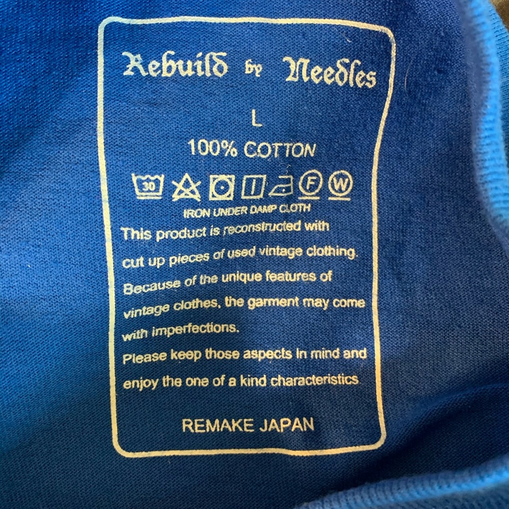 Needles Rebuild 7 Cut T-Shirt - Picture 4 of 4